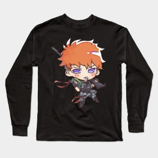 Riou Chibi sticker- HypMic Long Sleeve T-Shirt